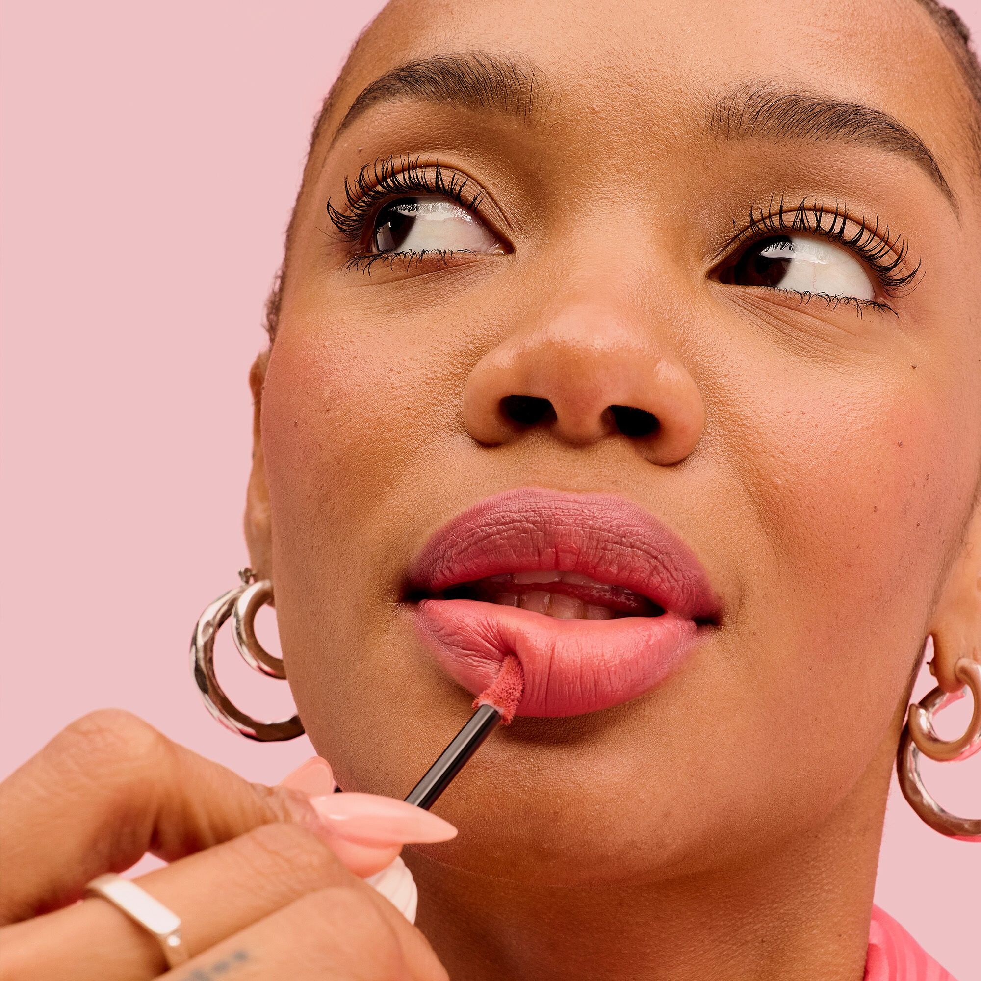 Glide onto lips and layer to build intensity.