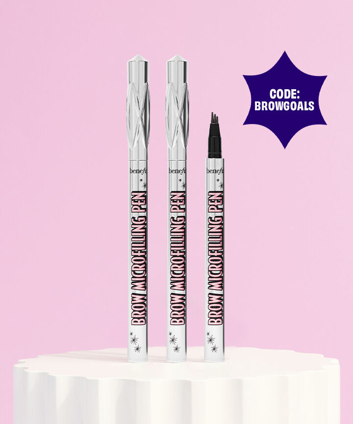 TWO DAYS ONLY! Get 50% off our Brow Microfilling Pen for brows that mimic the microbladed look. Code: BROWGOALS